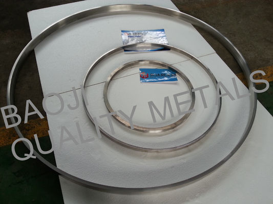 Gr11 Gr21 Titanium Metal Ring , Machined Titanium Parts ASTM 348